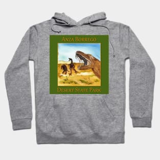 Anza Borrego Desert State Park dinosaur sculpture Hoodie